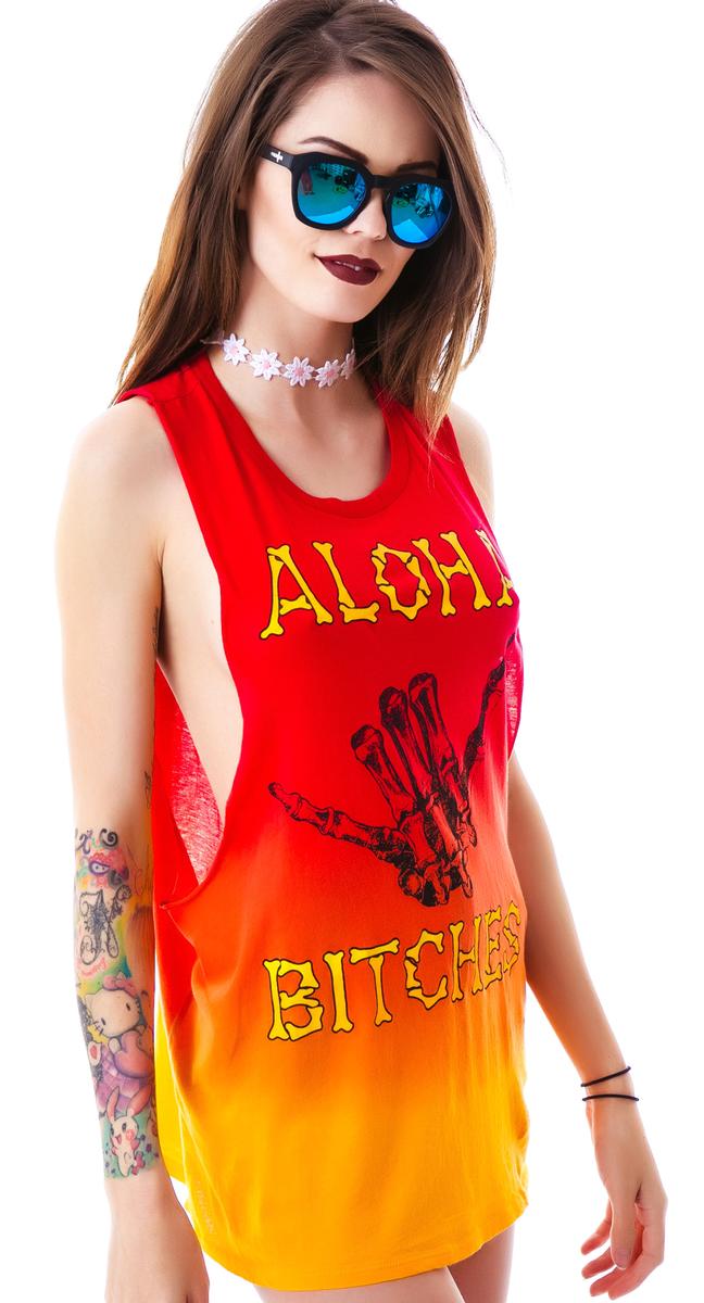 Aloha Bitches Muscle Tank
