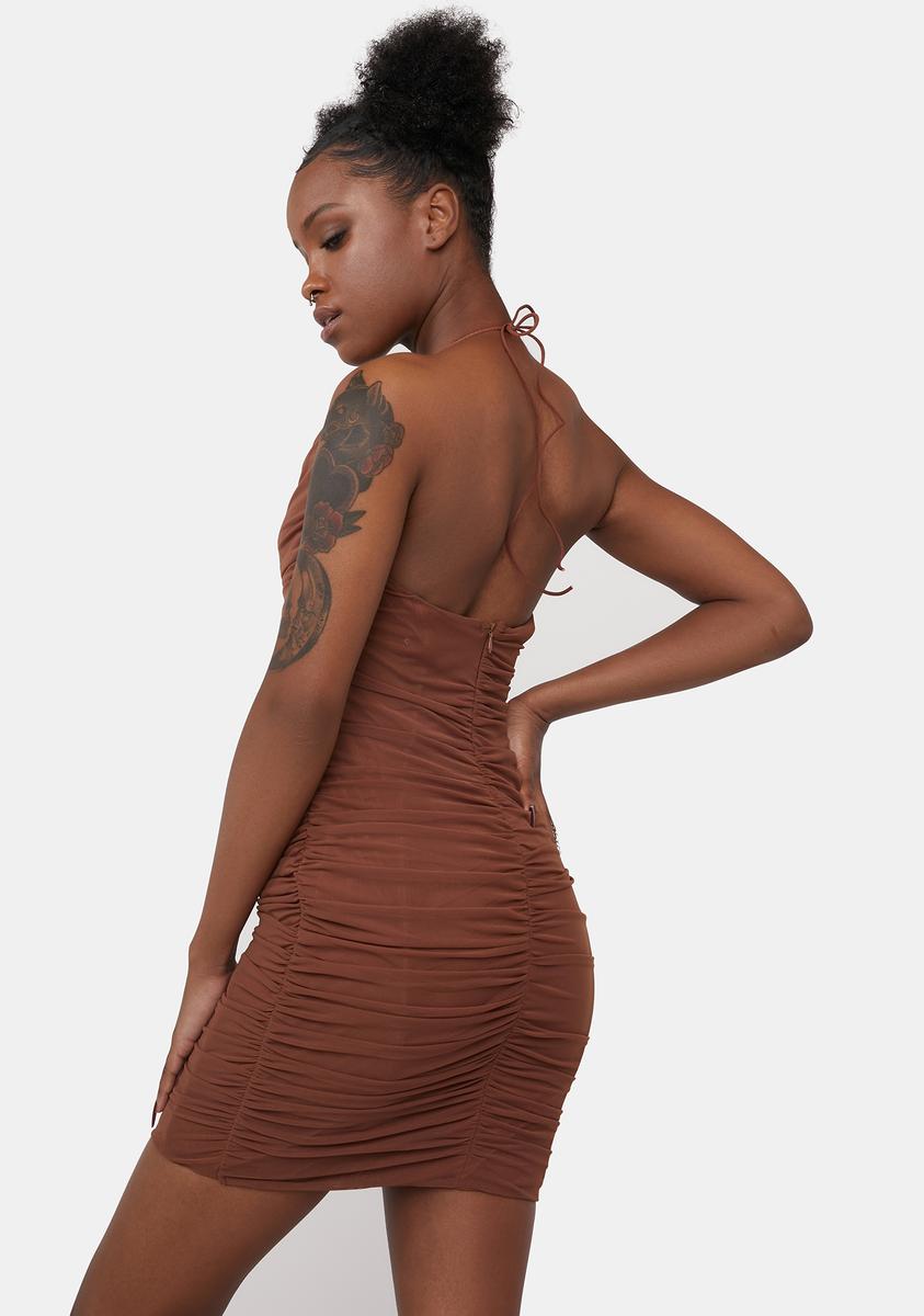 Altogether Now Ruched Bodycon Dress