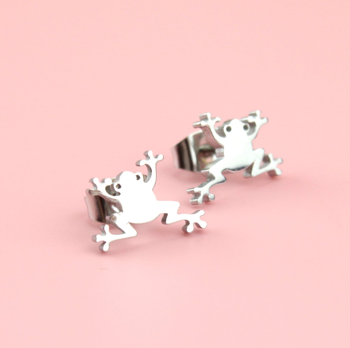 Frog Stud Earrings
