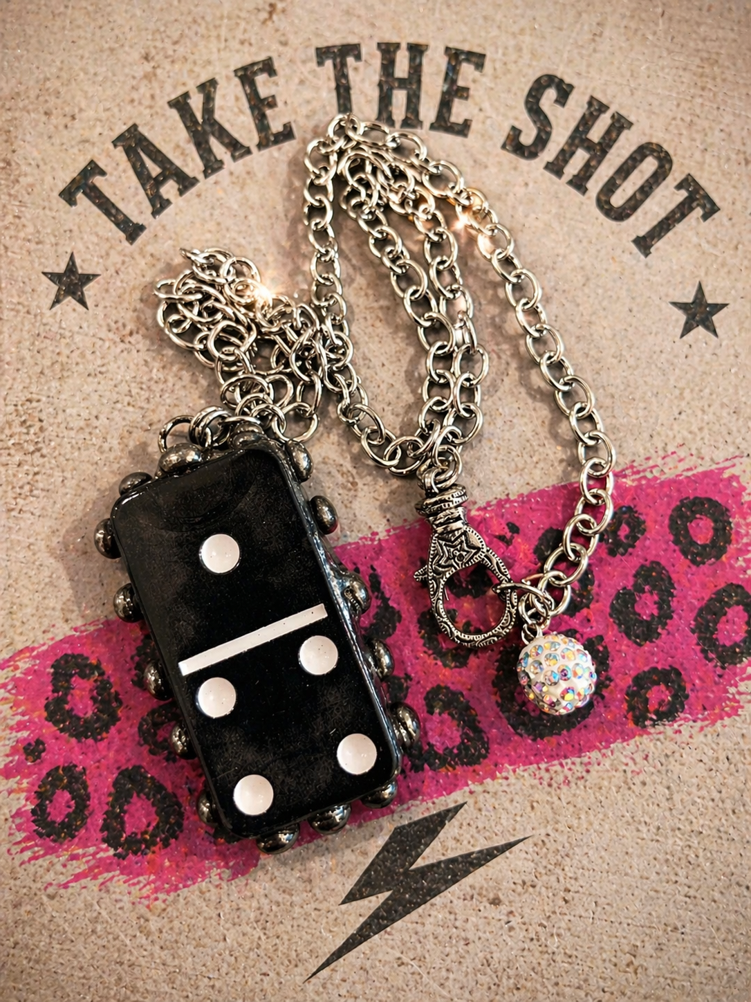 Domino Down Necklace
