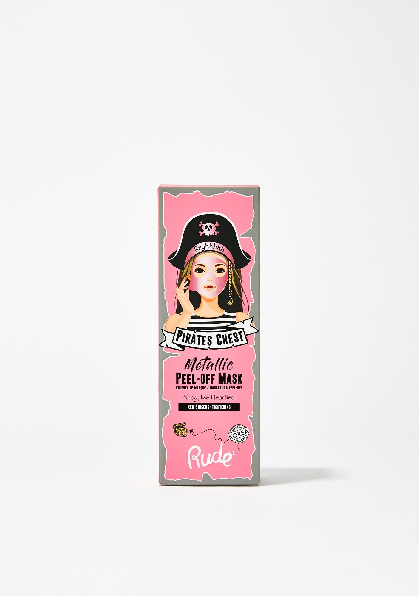 Ahoy Me Hearties Metallic Mask
