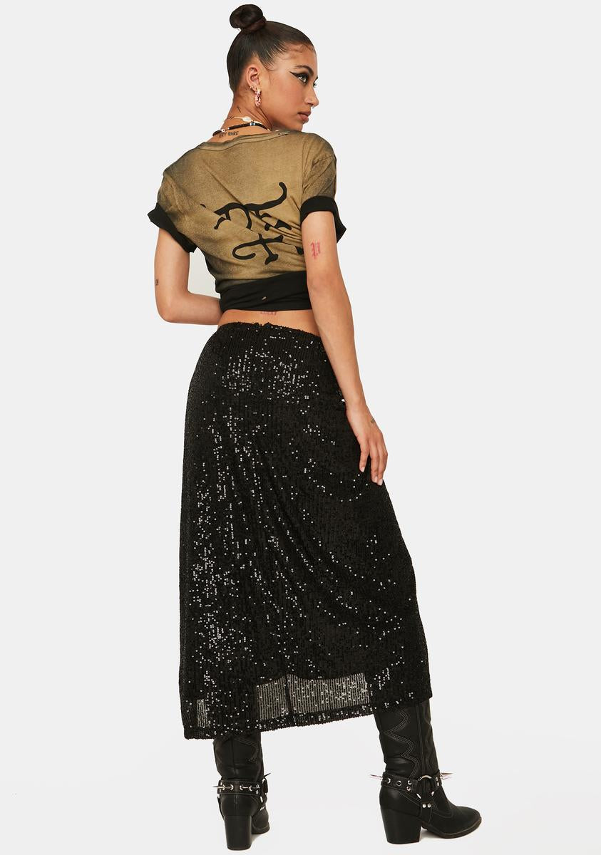Almost Famous Midi Skirt