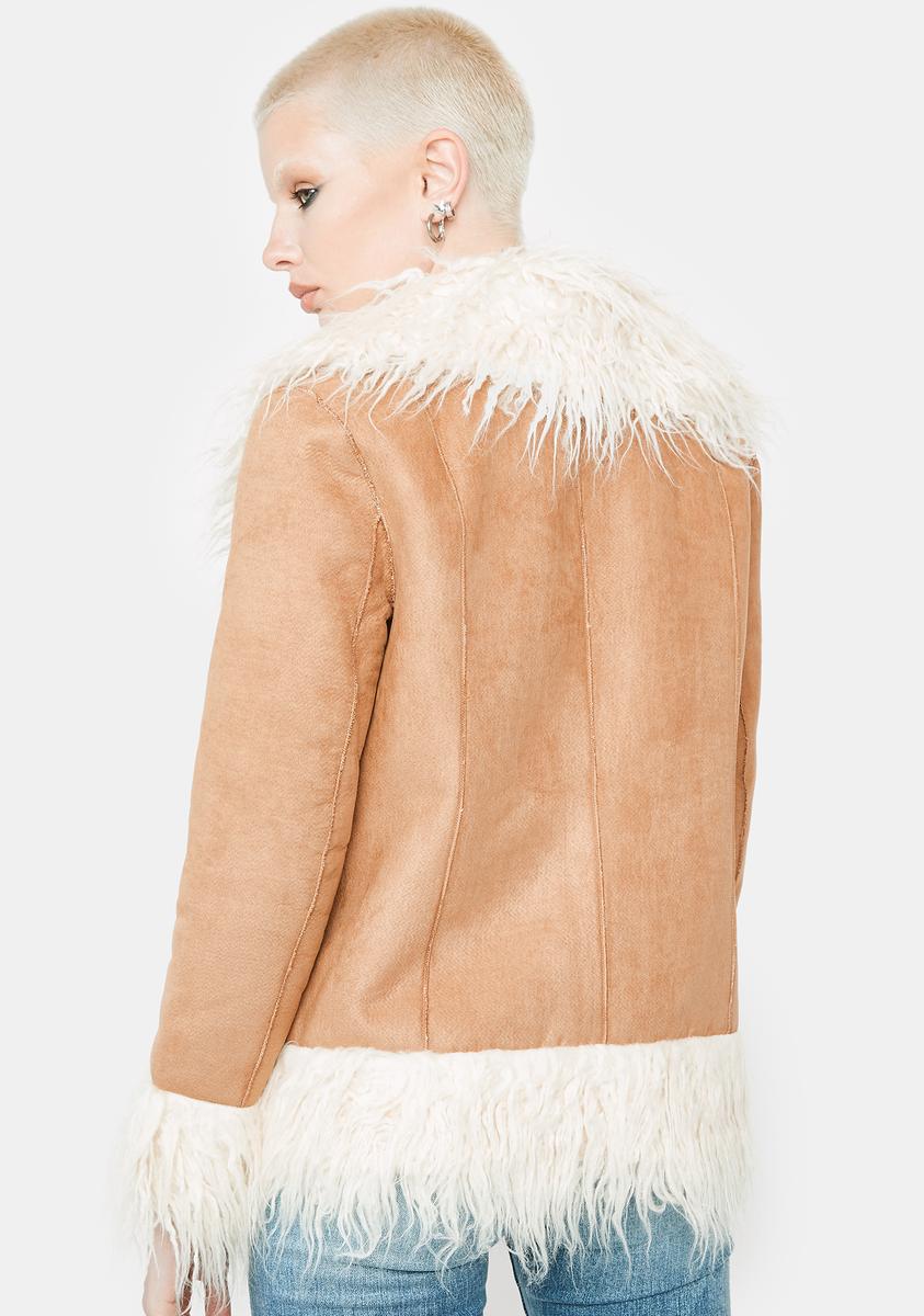 Almost Famous Faux Fur Jacket