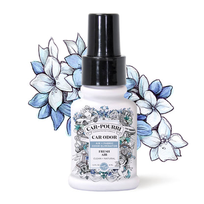 Car~Pourri Air + Fabric Spritz My Ride 1.4oz 2-Pack Gift Set