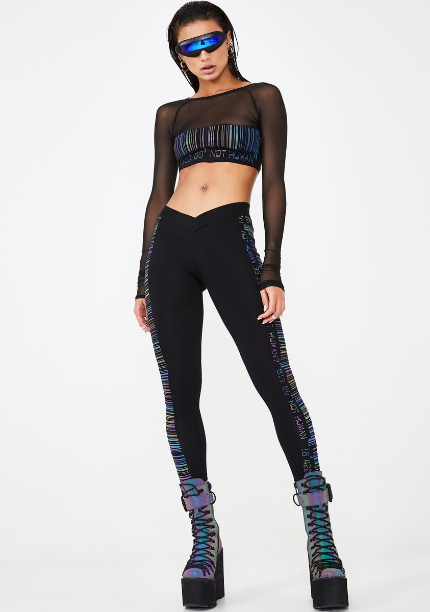 Acid Scan Me Up Reflective Top