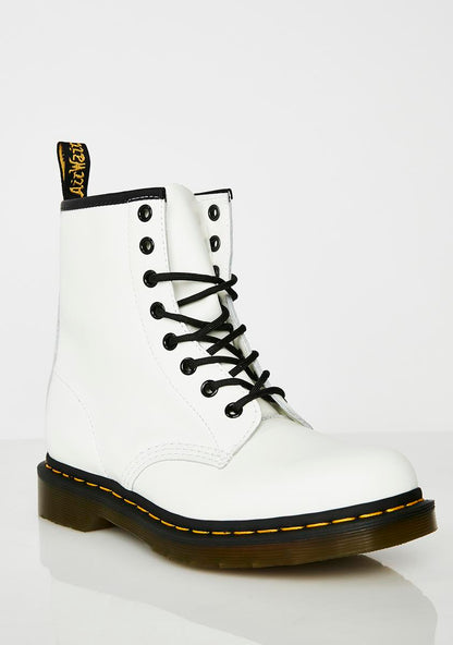 1460 White 8 Eye Boots