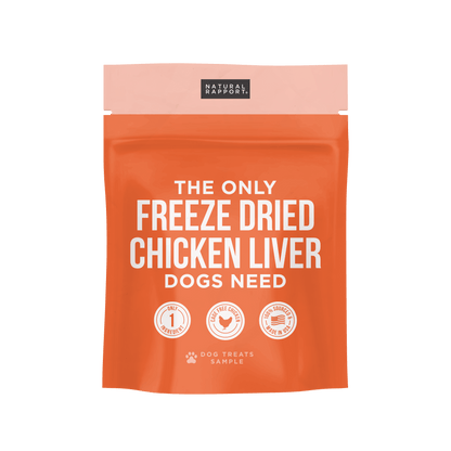 The Only Freeze Dried Chicken Liver Dogs Need