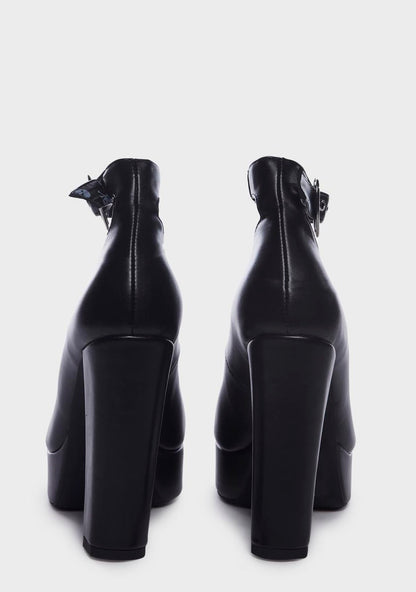 Afterglow Platform Heels