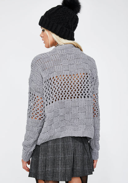 About That Time Chenille Sweater