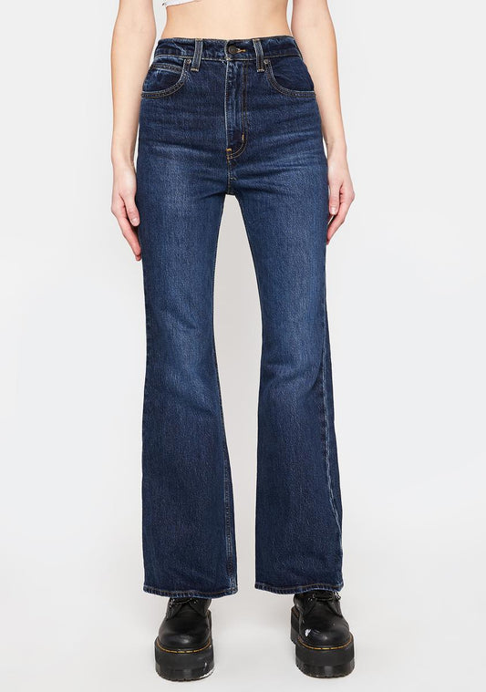 70s High Flare Sonoma Train Denim Jeans