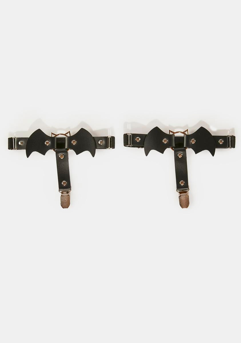 All A-Bat You Garter Set