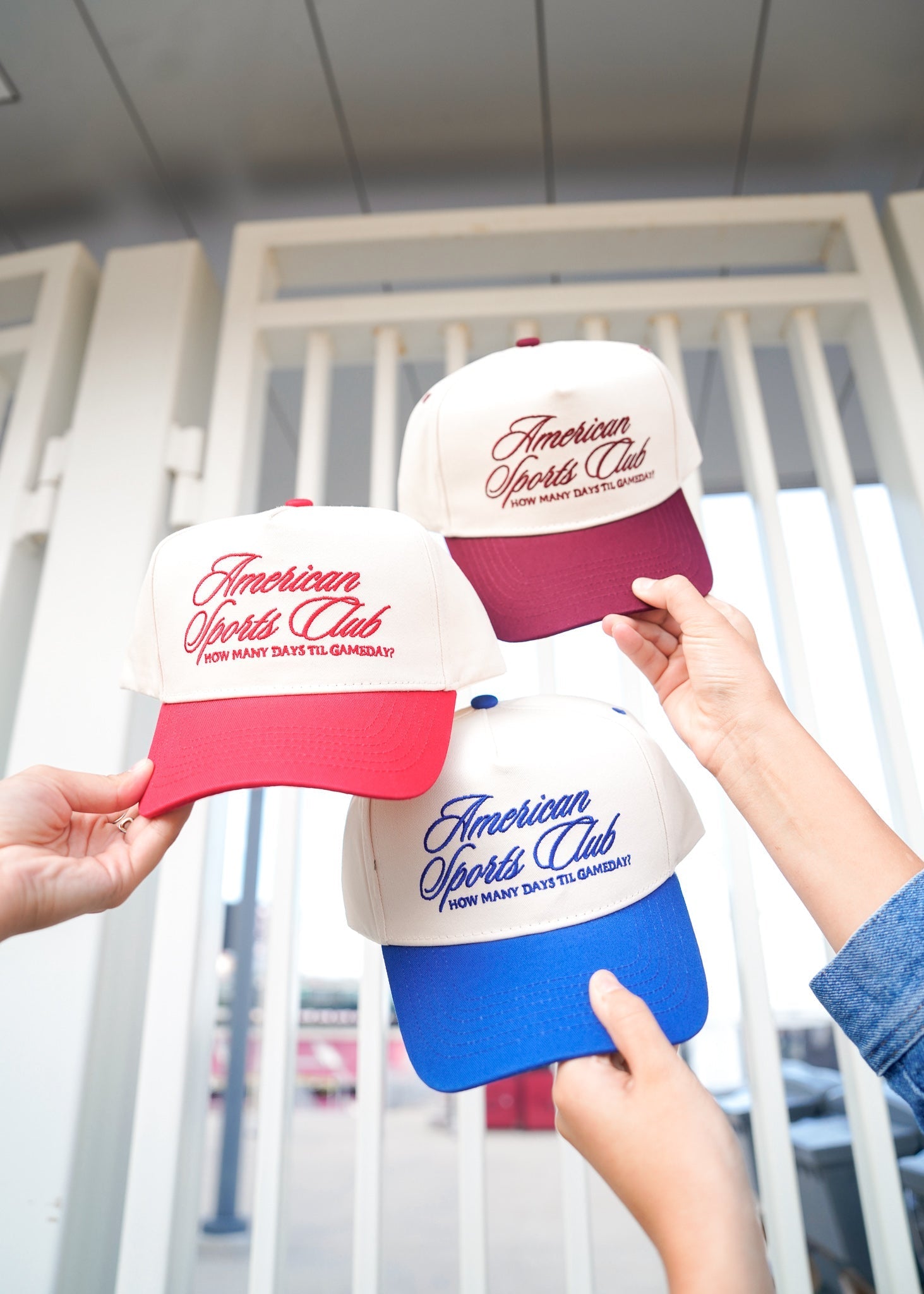 American Sports Club Vintage Trucker Hat