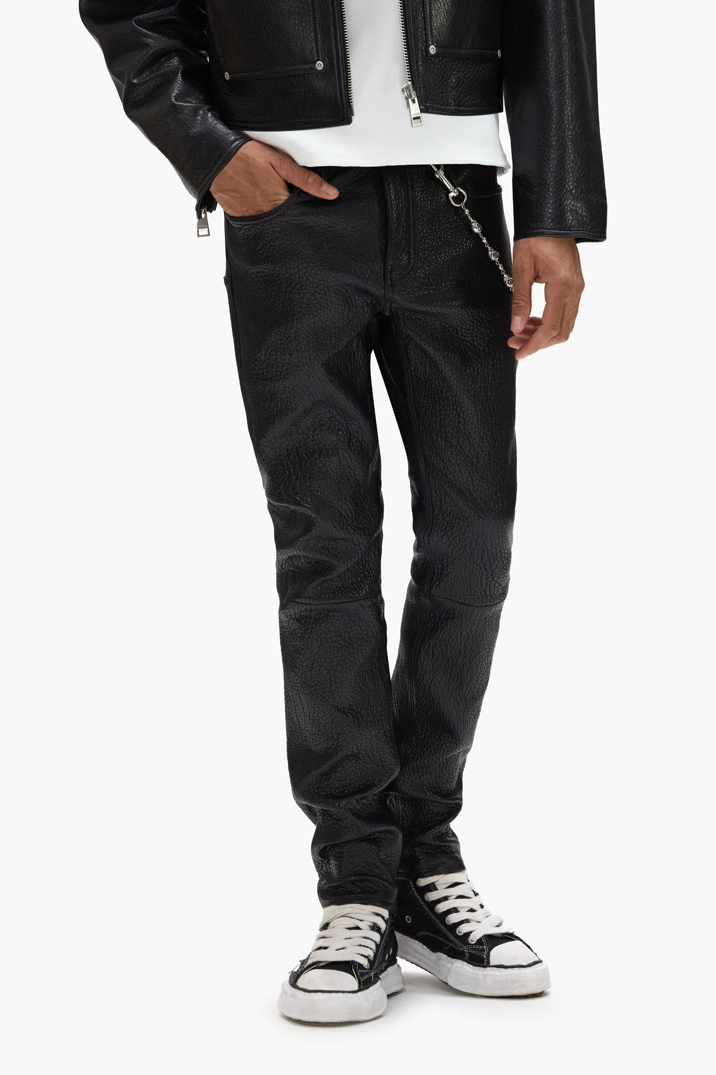 P001 Leather Pant