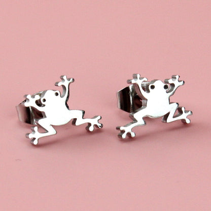 Frog Stud Earrings