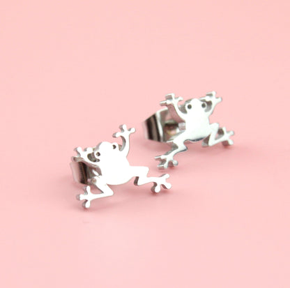 Frog Stud Earrings