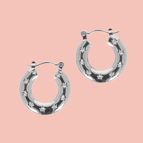 Giddy Up Hoop Earrings