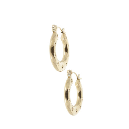 Giddy Up Hoop Earrings (Gold Plated)
