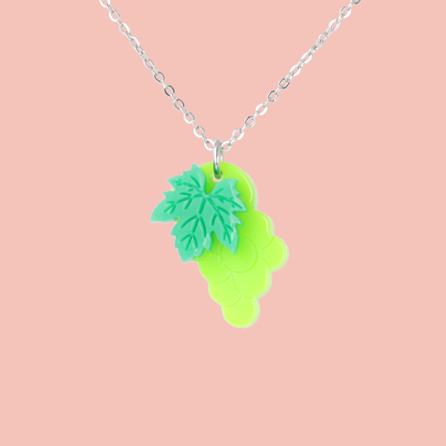 Green Grapes Necklace