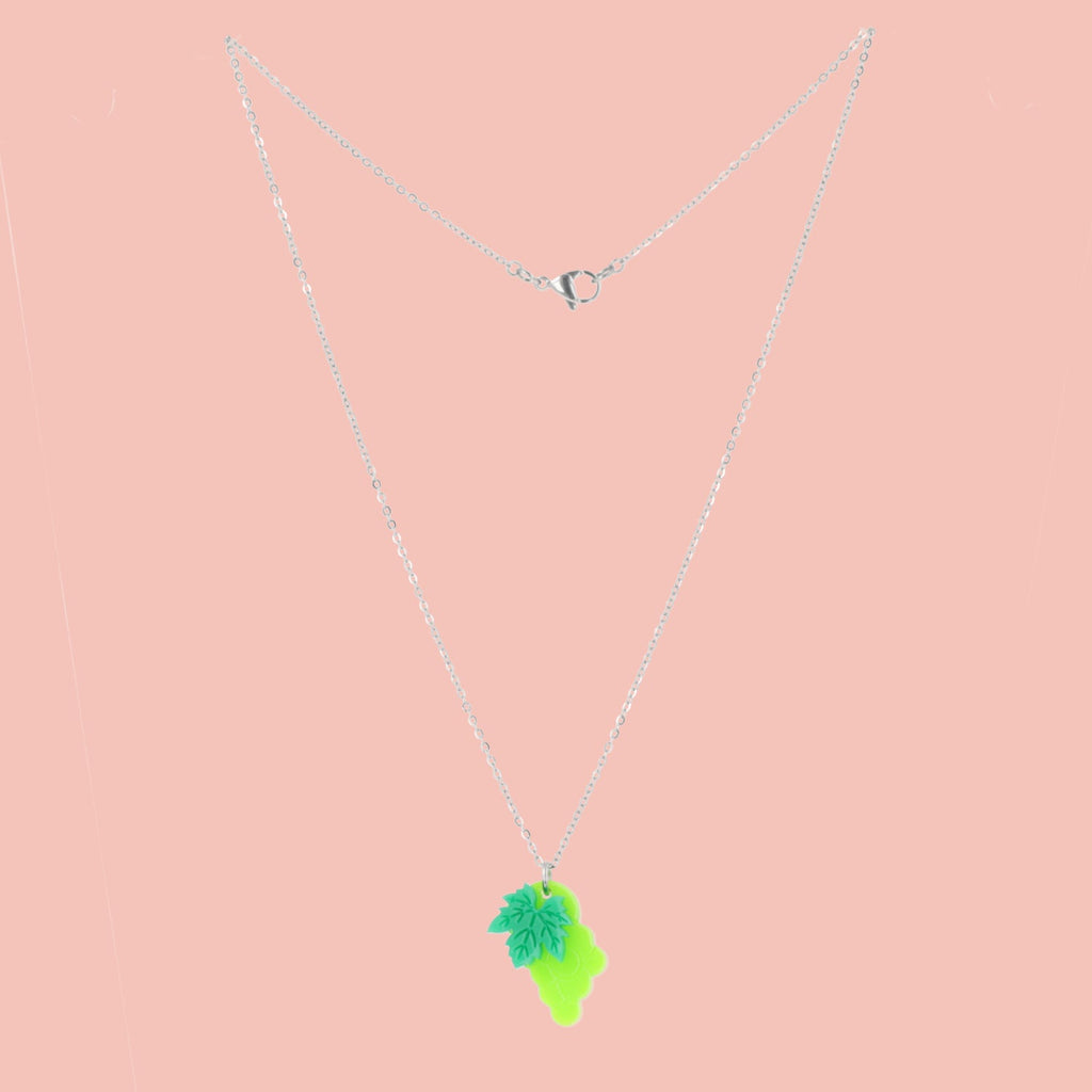 Green Grapes Necklace