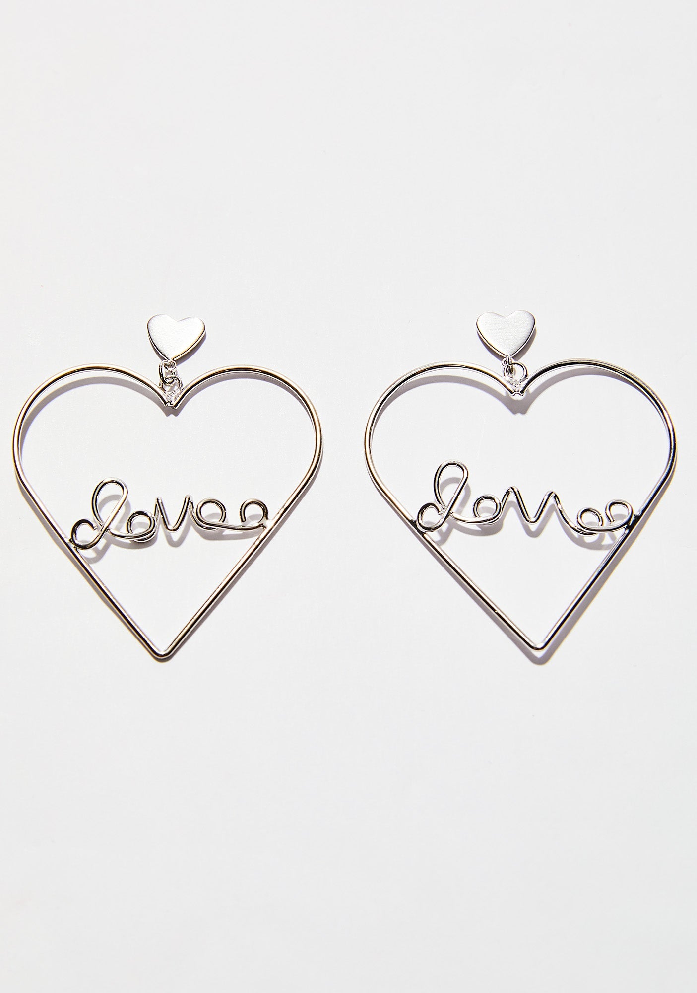 Addicted To Love Heart Earrings