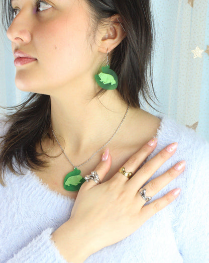 Frog Earrings