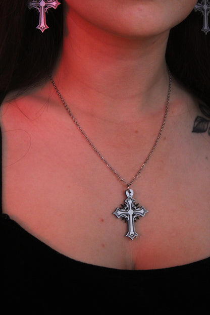 Gothic Cross Necklace