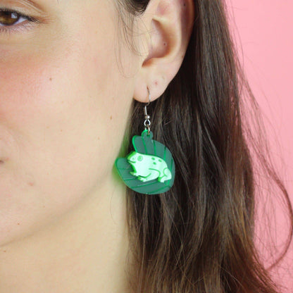 Frog Earrings