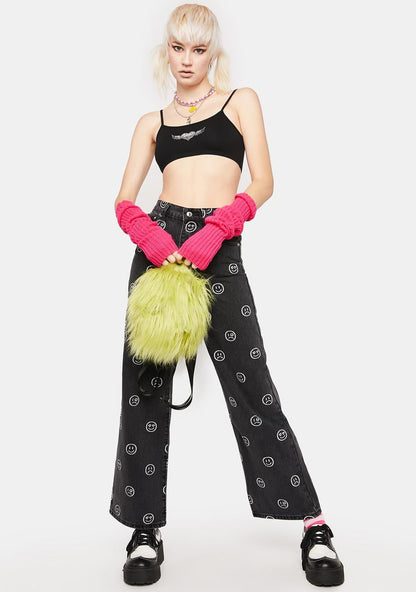 Adore Rhinestone Crop Top