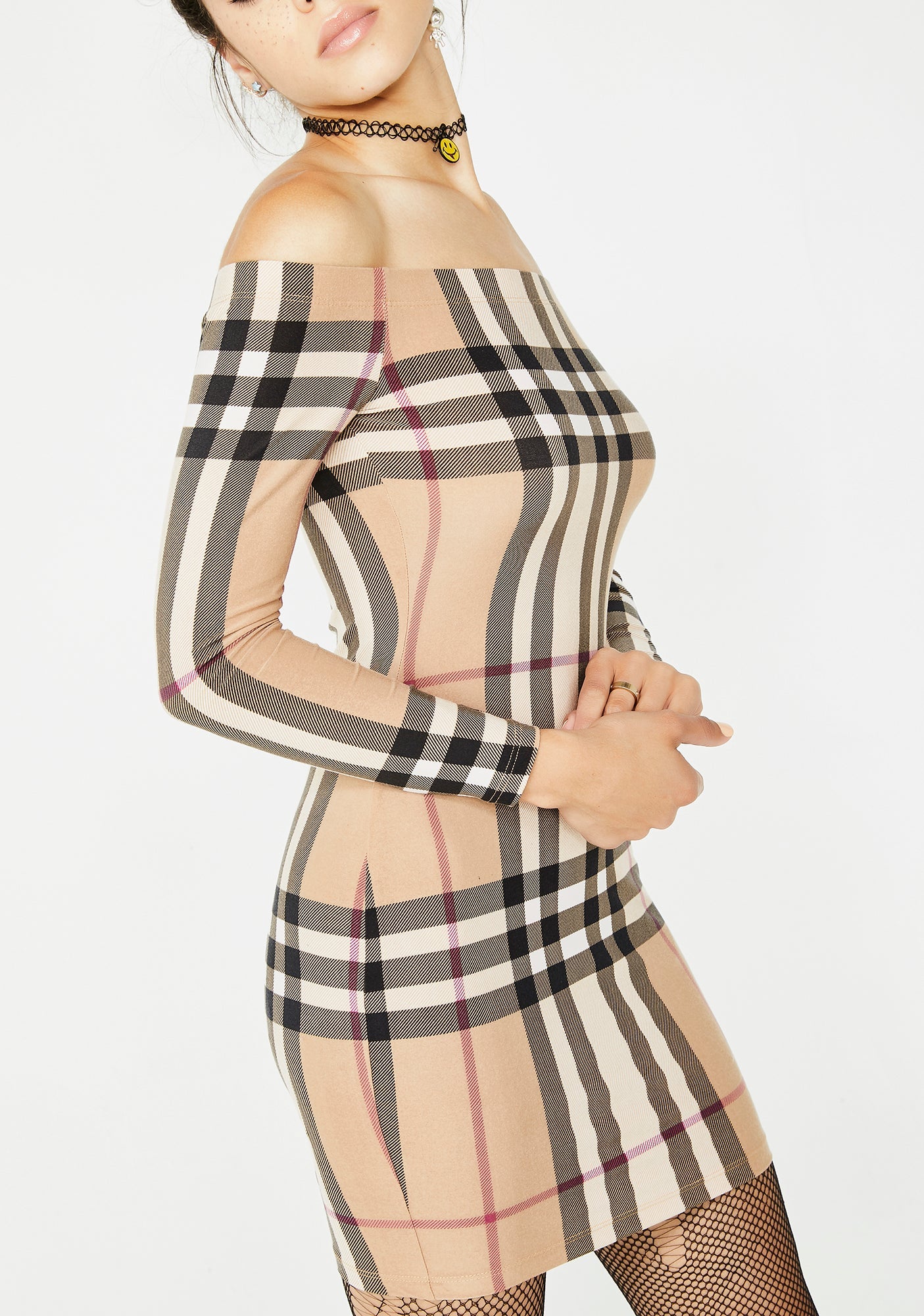 All You Need Plaid Dress