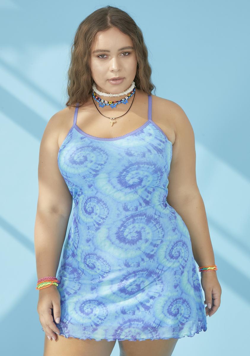 Always Chasin' Mavericks Mesh Dress