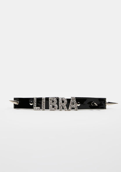 All About Libra Spiked Choker
