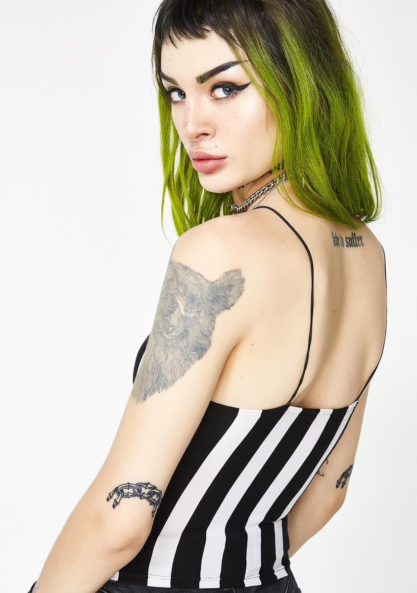A Tim Burton Film Cropped Tank