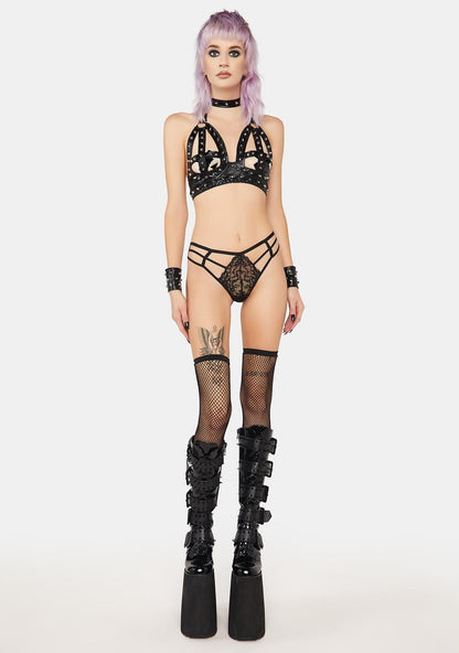 All Strapped In Lace Panty