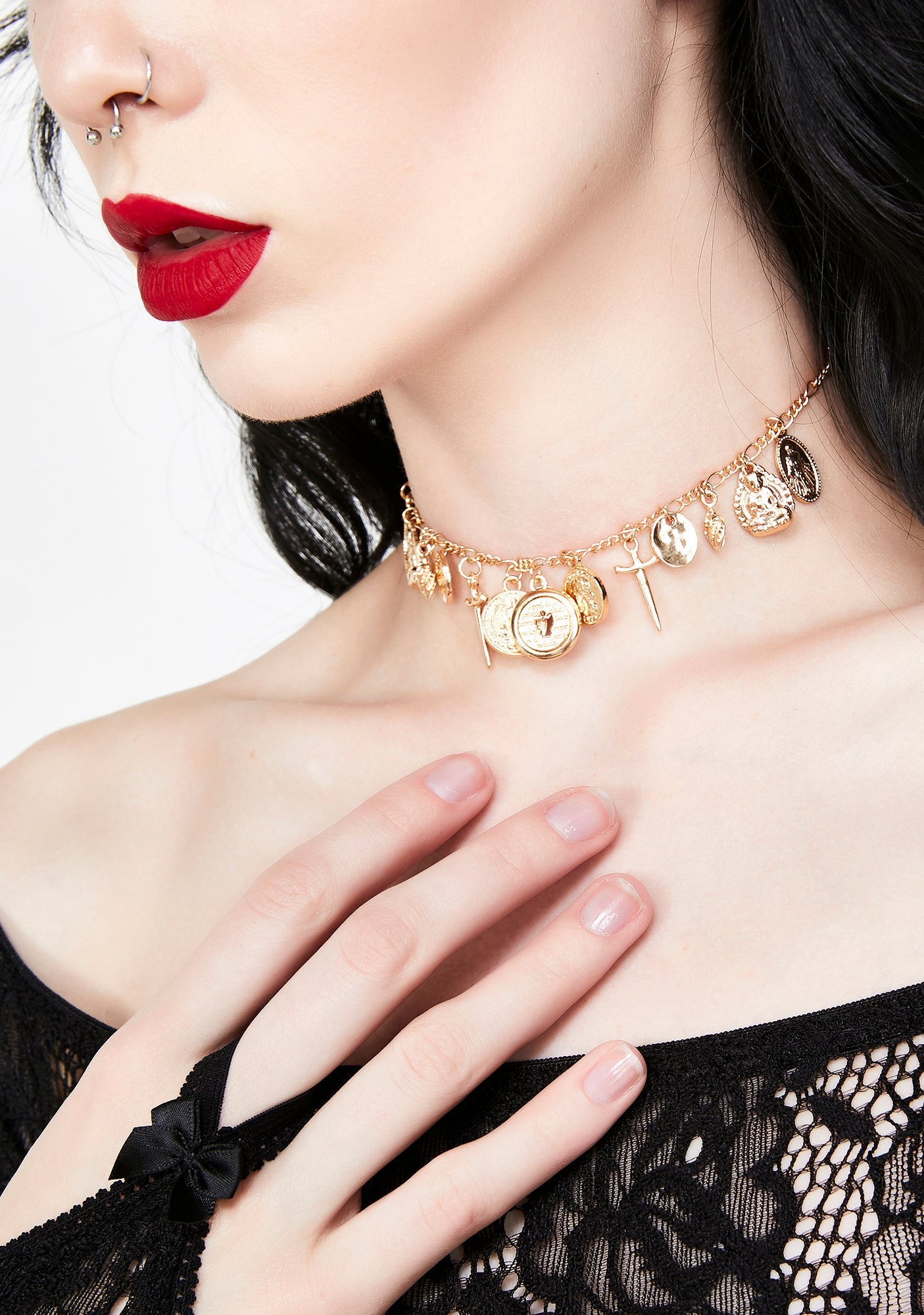 All The Riches Coin Necklace