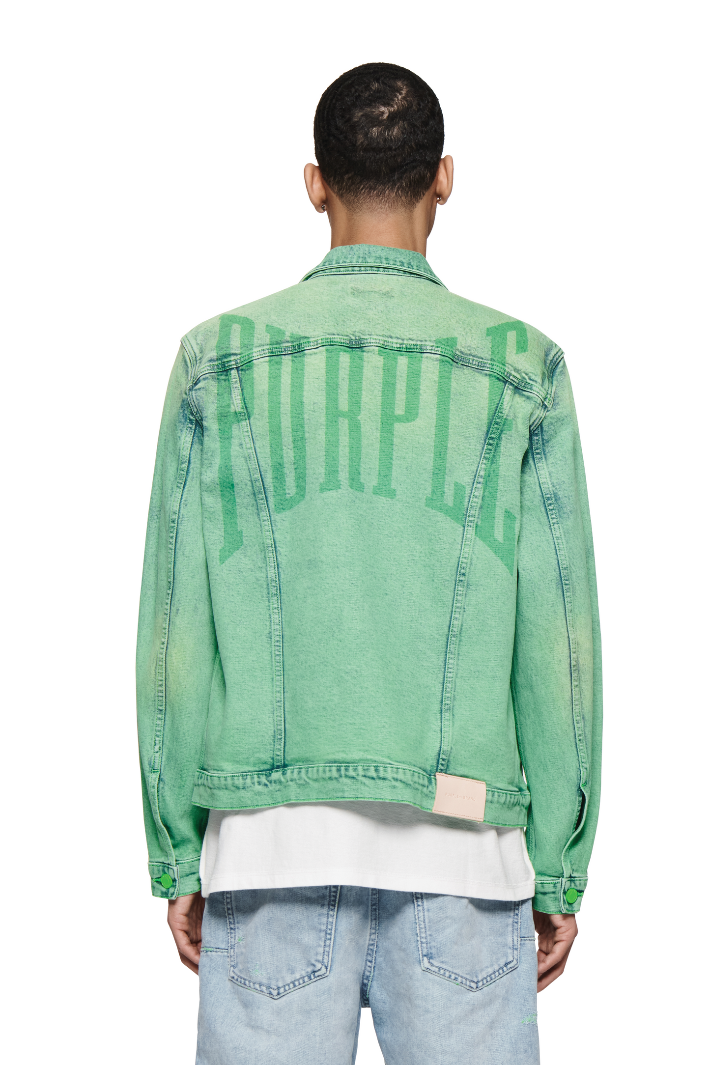 P024 Shadow Upper Cut Trucker Jacket