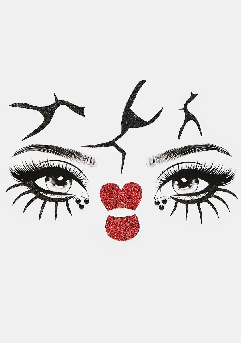 All Dolled Up Face Stickers