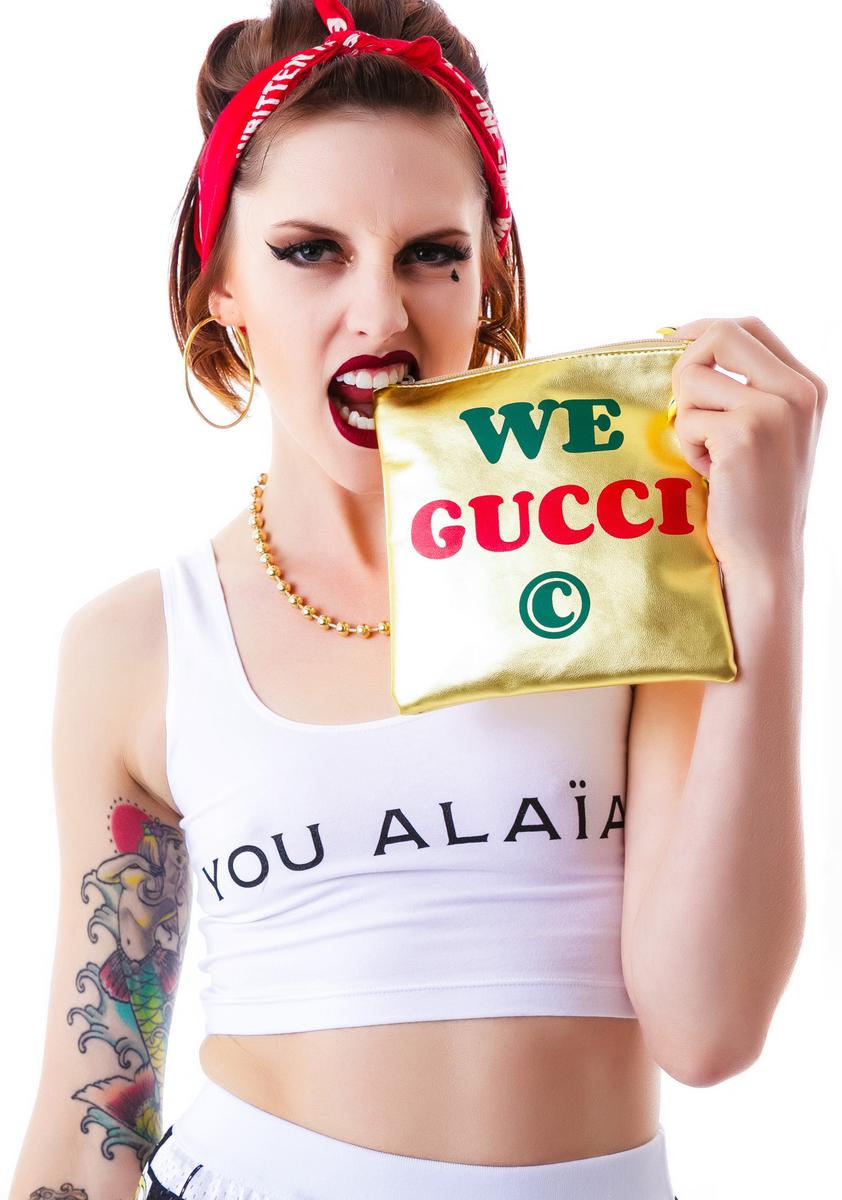 7x7 We Gucci Pouch