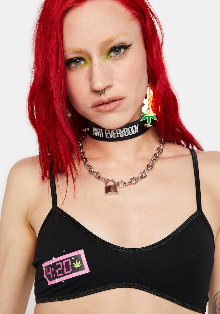 420 Clock Bralette