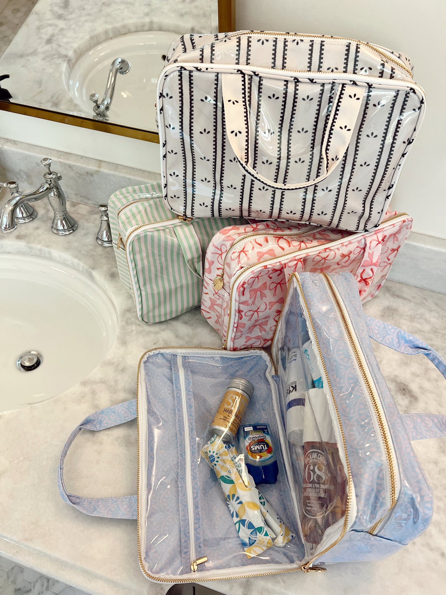 Clear Coat Toiletry Case