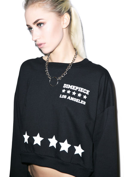 All Star Crop Crewneck