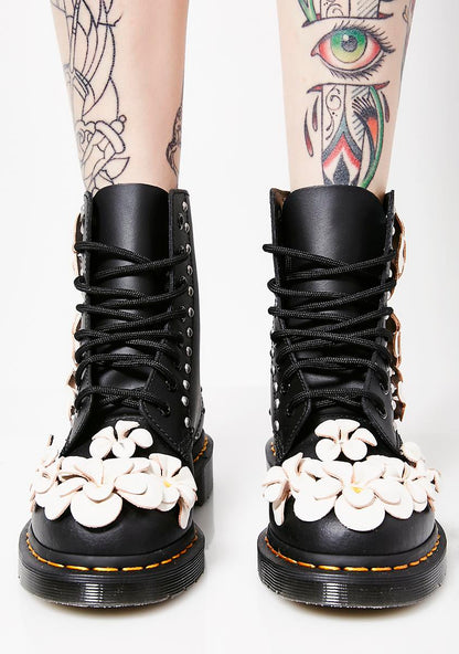 1460 Pascal Flower Boots