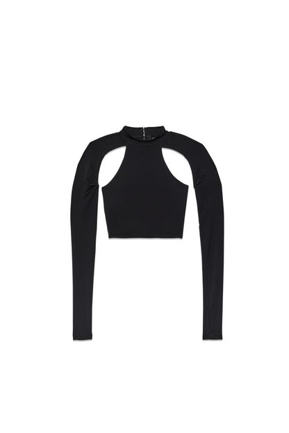 Cut Out Cropped Top