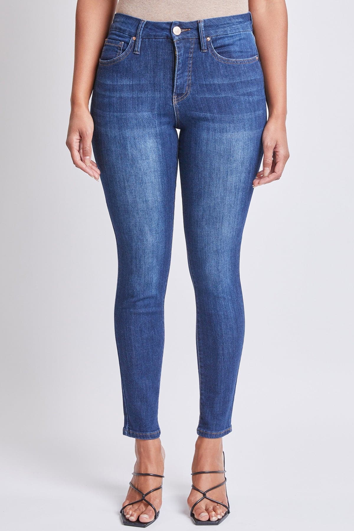 Women's Curvy Fit High Rise Skinny Jeans
