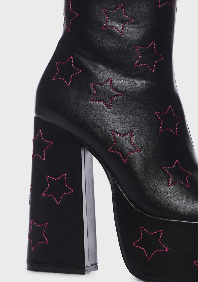A Queen's Little Secret Heeled Boots