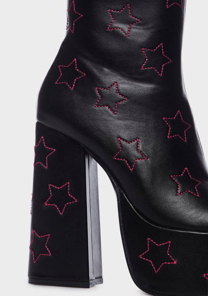 A Queen's Little Secret Heeled Boots