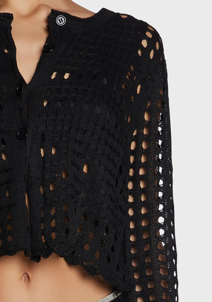 All That Aware Cropped Cardigan