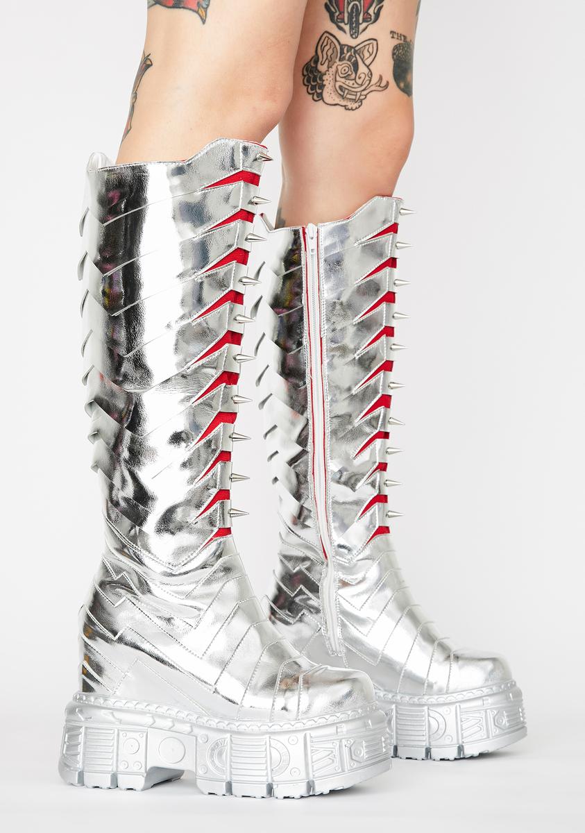 Above N' Beyond Platform Boots