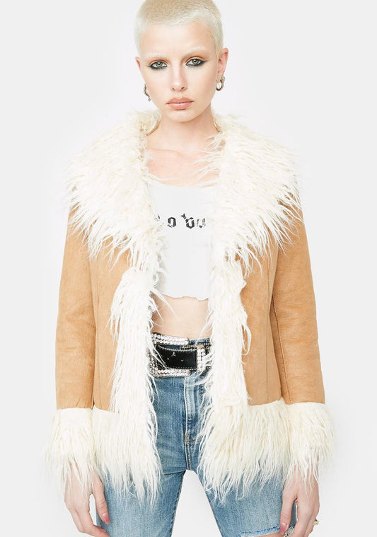 Almost Famous Faux Fur Jacket