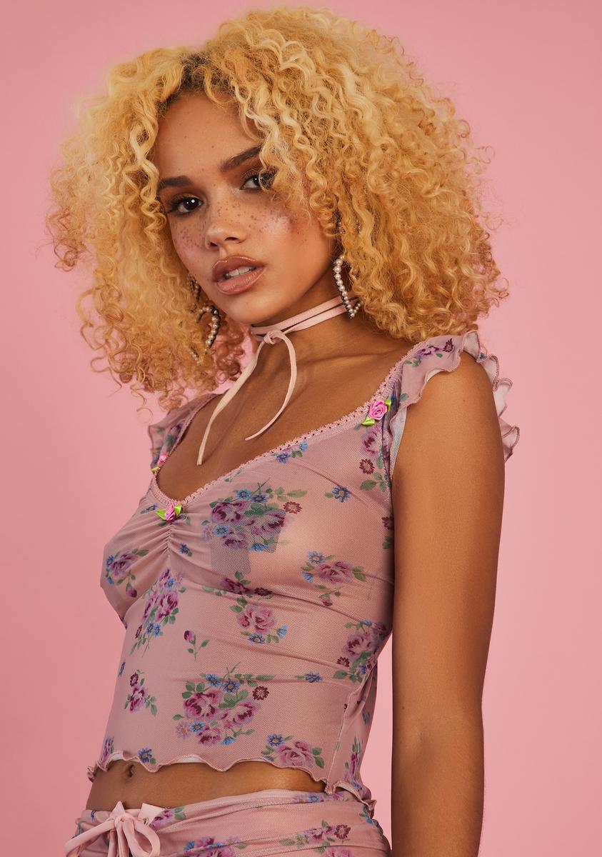 All A Dream Floral Top