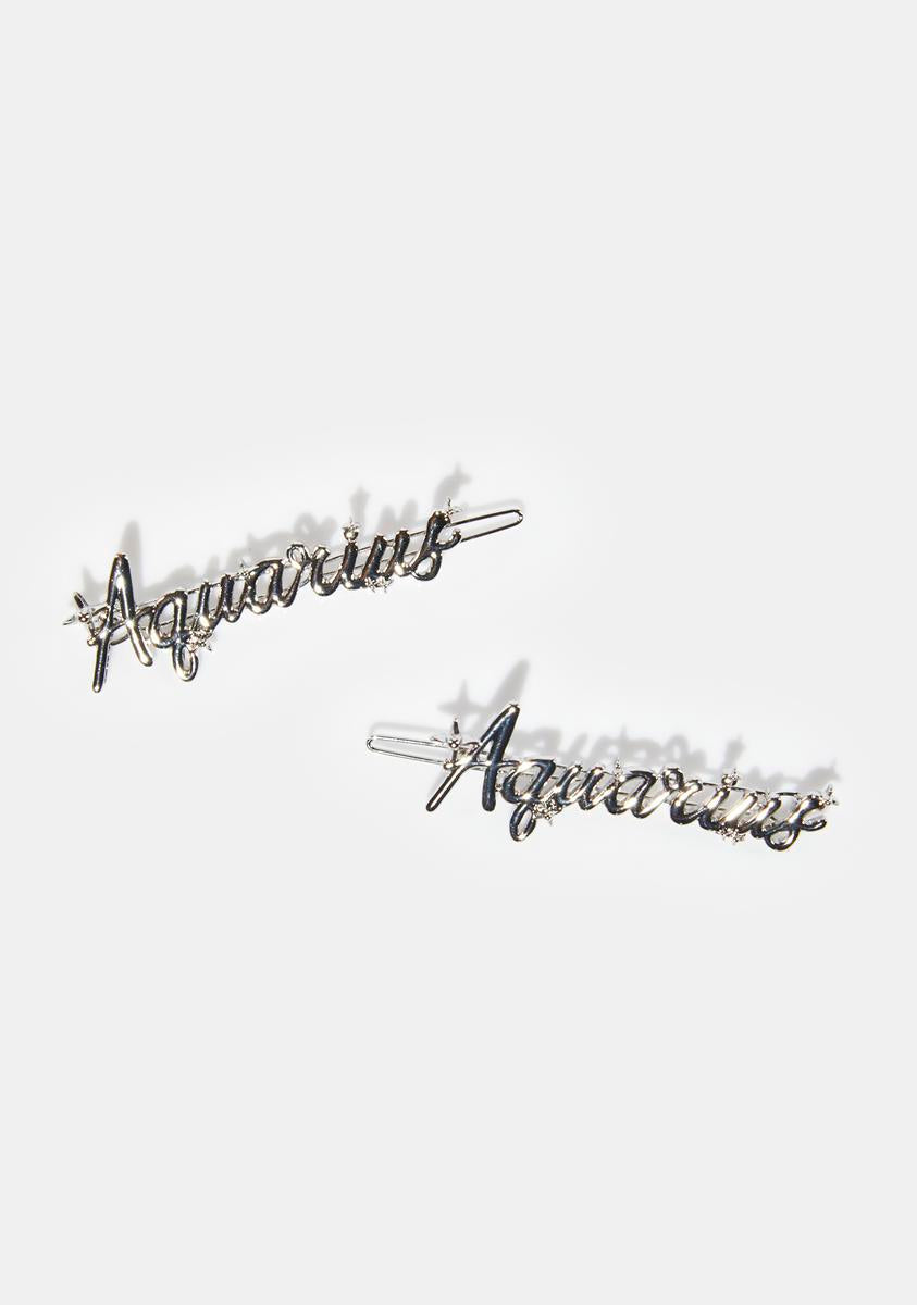 All About Aquarius Hair Clips